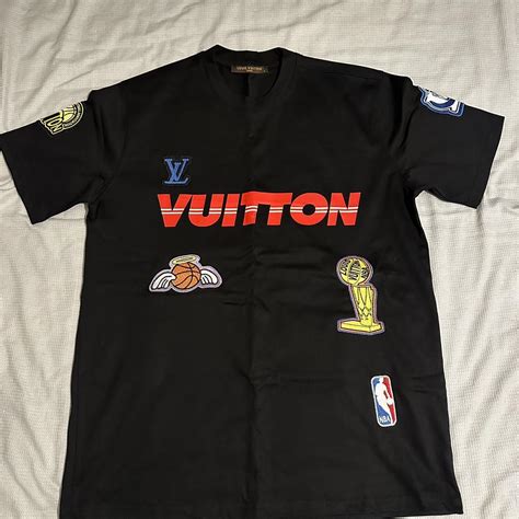 louis vuitton nba t shirt white|louis vuitton 1854 t shirt.